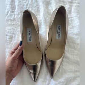 Jimmy Choo Gold Women's Shoes